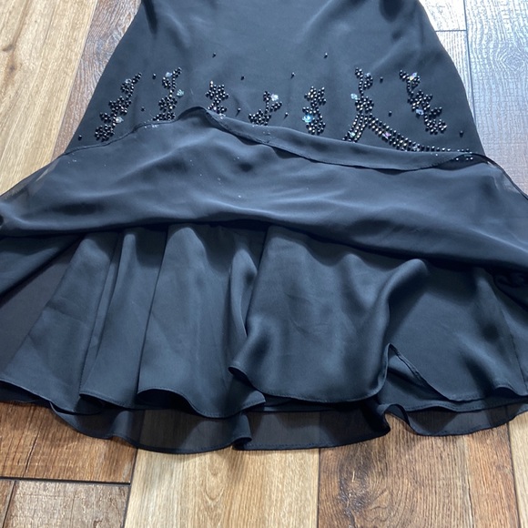 Dress Barn Embellished Little Black Dress Size 10 - Picture 7 of 8